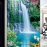 3d glass stickers 2 sides waterfall k530