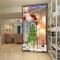 Christmas 3d double-sided glass painting k525