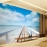 Sea landscape 3d mural s298