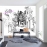 3d wall murals for cafe fm577