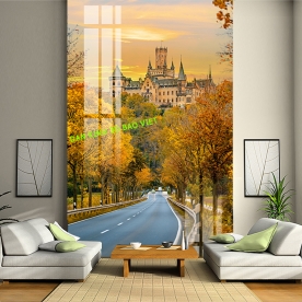 Autumn natural landscape murals k529