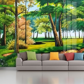 Giấy dán tường phòng khách n2003-207