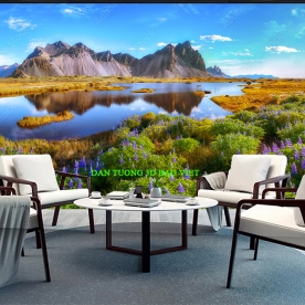 Tranh dán tường sông núi n2003-220