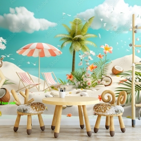 Giấy dán tường trẻ em n2004-400