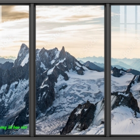 Tranh dán kính 3d 2 mặt phong cảnh n2004-431