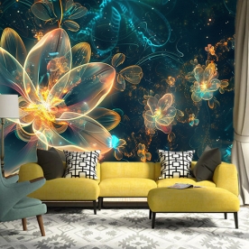 Tranh dán tường 3d galaxy h388