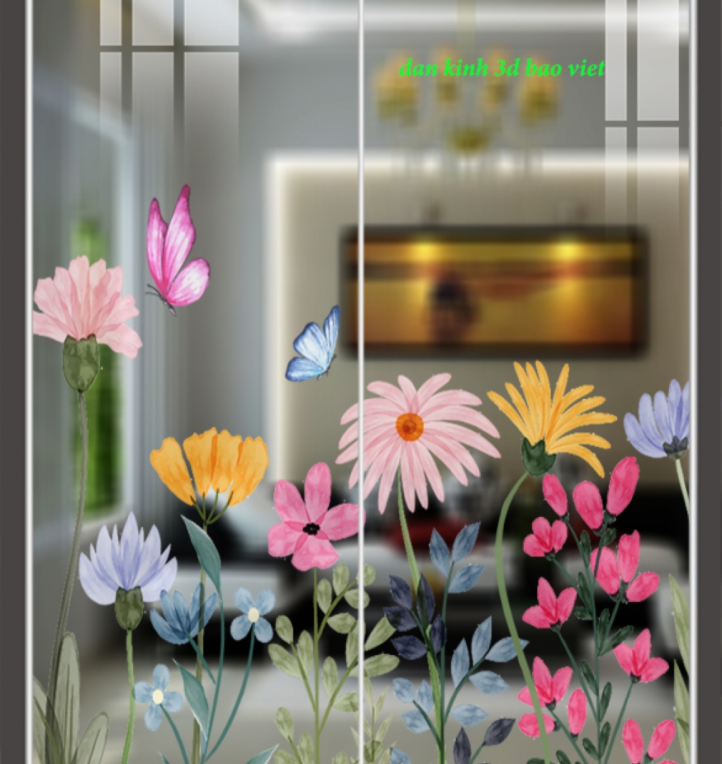 Decal dán kính cao cấp 3d se200