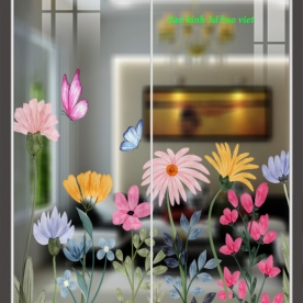 Decal dán kính cao cấp 3d se200