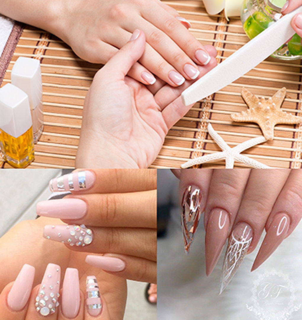 Decal dán kính cao cấp nails spa nails067 si4