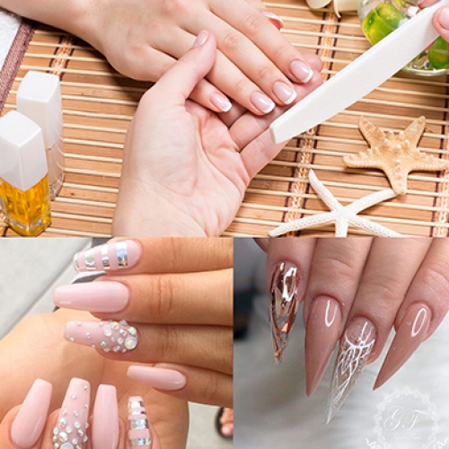 Decal dán kính cao cấp nails spa nails067 si4