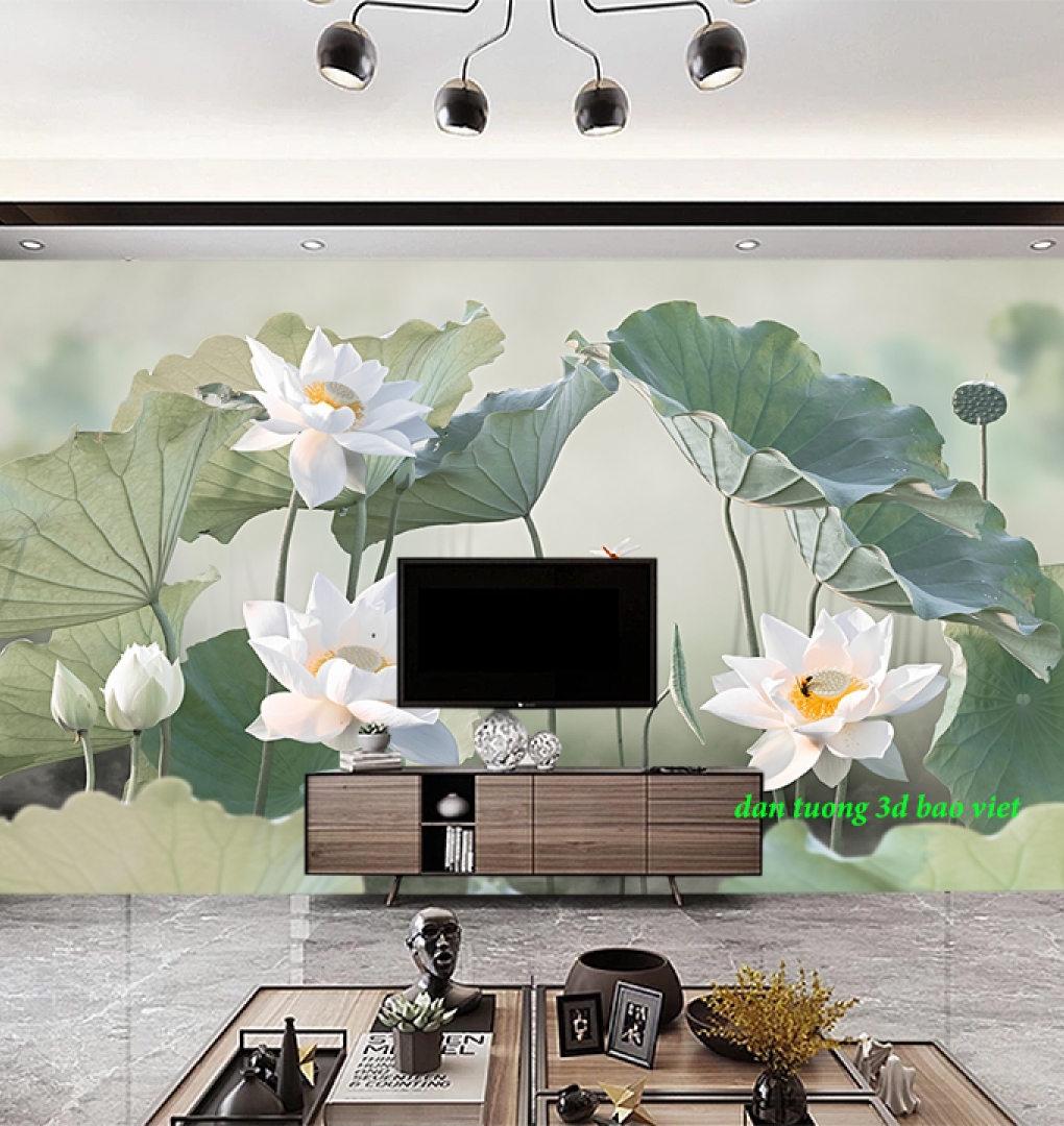 Giấy dán tường phòng khách seh397