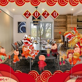 High quality 3d glass decal gls 001