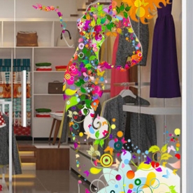 High-end 3d glass decals se031