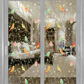 High-quality glass decal se005n