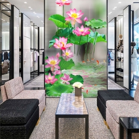 High quality glass decal se026