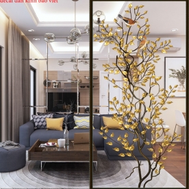 High quality transparent glass decal se038