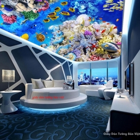 Wallpaper 3d ceiling s175