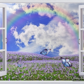 Wallpaper Window H073