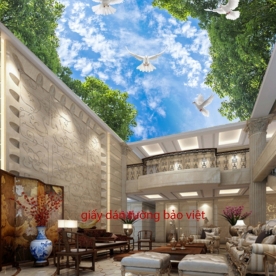 Wallpaper K16604747 ceiling