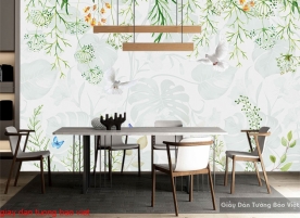 Wallpaper for dining room h220