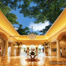 Wallpaper for ceilings C029