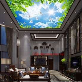 Wallpaper for ceilings C078