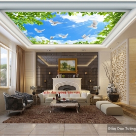 Wallpaper ceiling ceilings C096