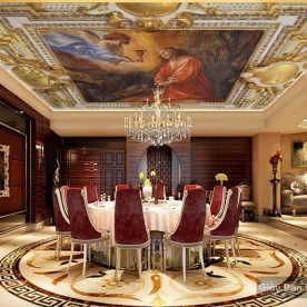 Beautiful wallpaper for ceilings C016