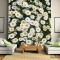 3D floral wallpaper H014
