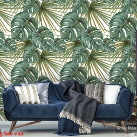 Wallpaper of tropical leaves Tr270