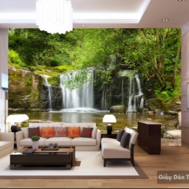 Wallpaper waterfall w100