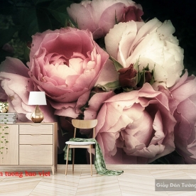 H224 vintage wallpaper