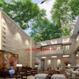 3D ceiling wallpaper K16729919