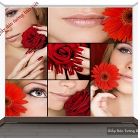 3D wallpaper for Spa Nail SP001