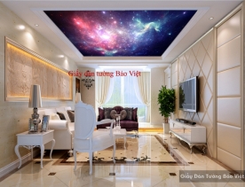 3D wallpaper for ceilings C069
