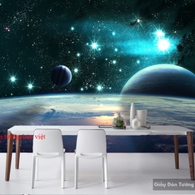 3D wallpaper galaxy G001