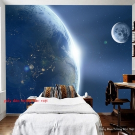 Beautiful galaxy 3D wallpaper G002