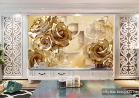 3D imitation pearl wallpaper FL033