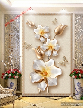 3D imitation pearl wallpaper K16339519
