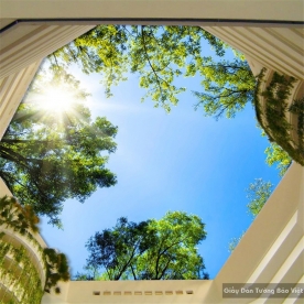 Wall-papers 3d ceiling C019