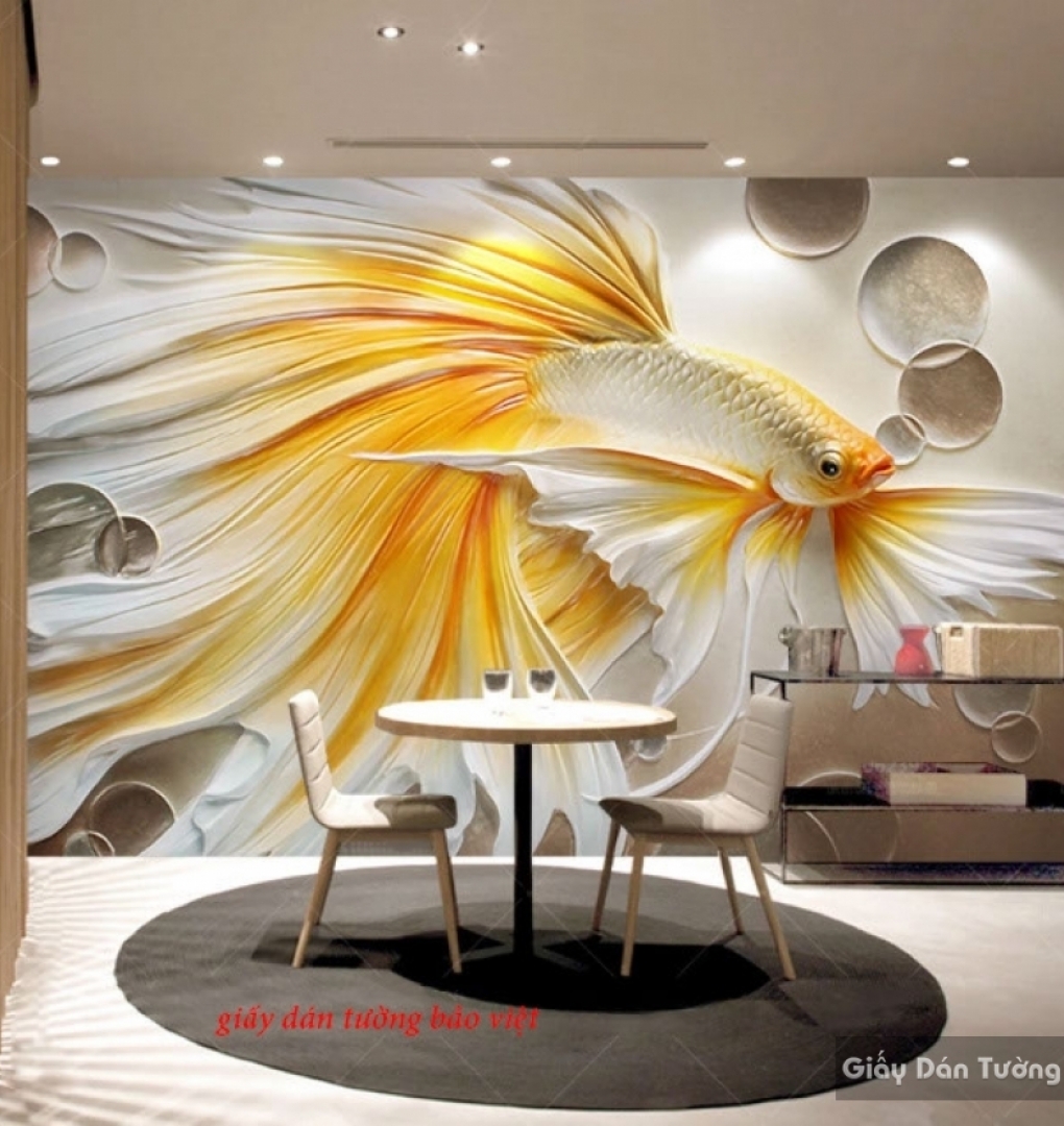 3d fish wallpaper d155