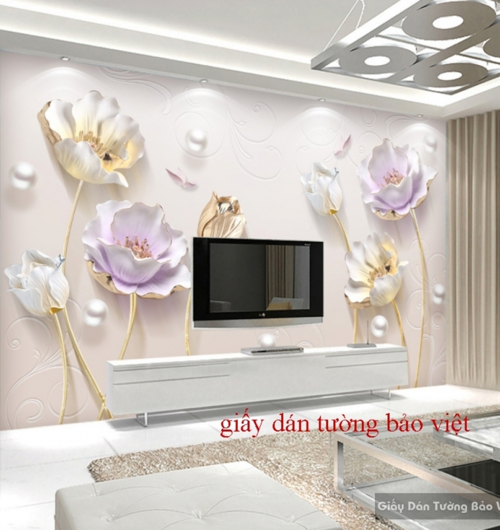 3D lotus wallpaper K16431488