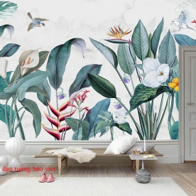 Wallpaper tr301 leaf