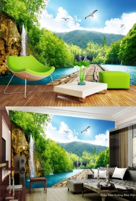 Living Room Wallpaper 14084418