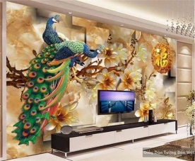 Living Room Wallpaper B70