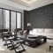 Korean Luxury Living Room Wallpaper 77160-2