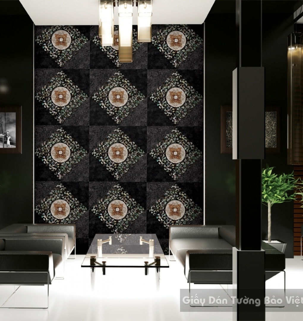Living Room Wallpaper-22032-2
