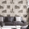 Living Room Wallpaper 82982-2