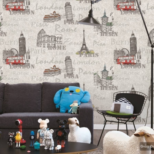 Living Room Wallpaper GK018-1