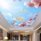 Living room ceiling wallpaper C099